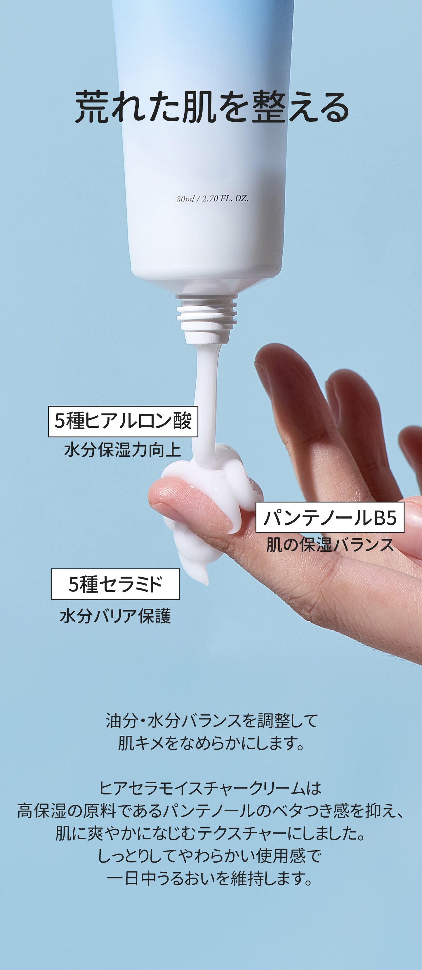 エルツティン ヒアセラ モイスチャークリーム
