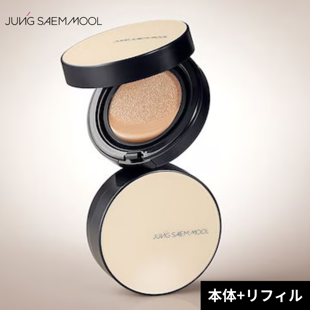 【JUNGSAEMMOOL】エッセンシャルスキンヌーダークッション 本品+リフィル