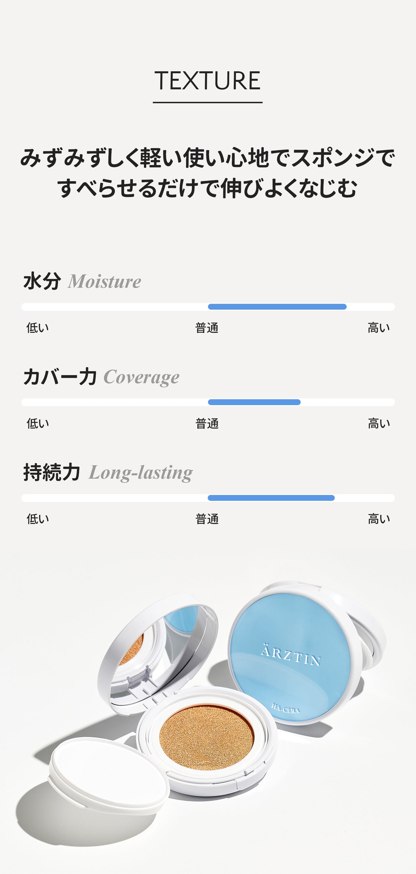 エルツティン ヒアセラ セラムクッション